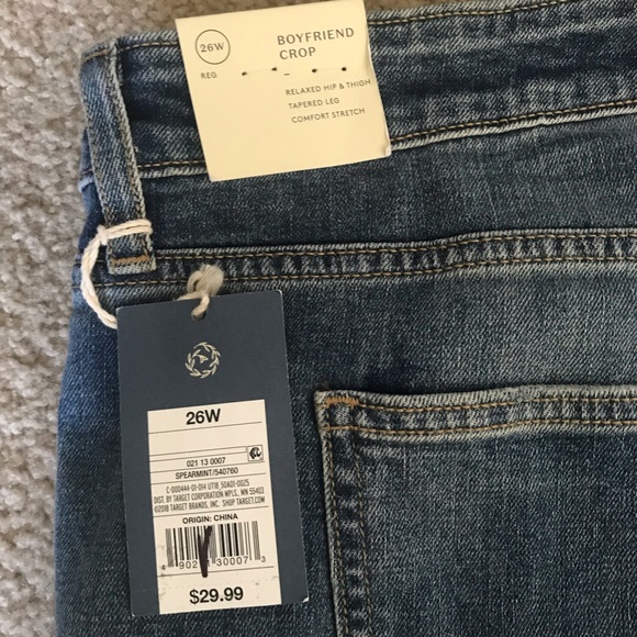 Universal Thread Boyfriend Crop Jeans - Picture 5 of 7